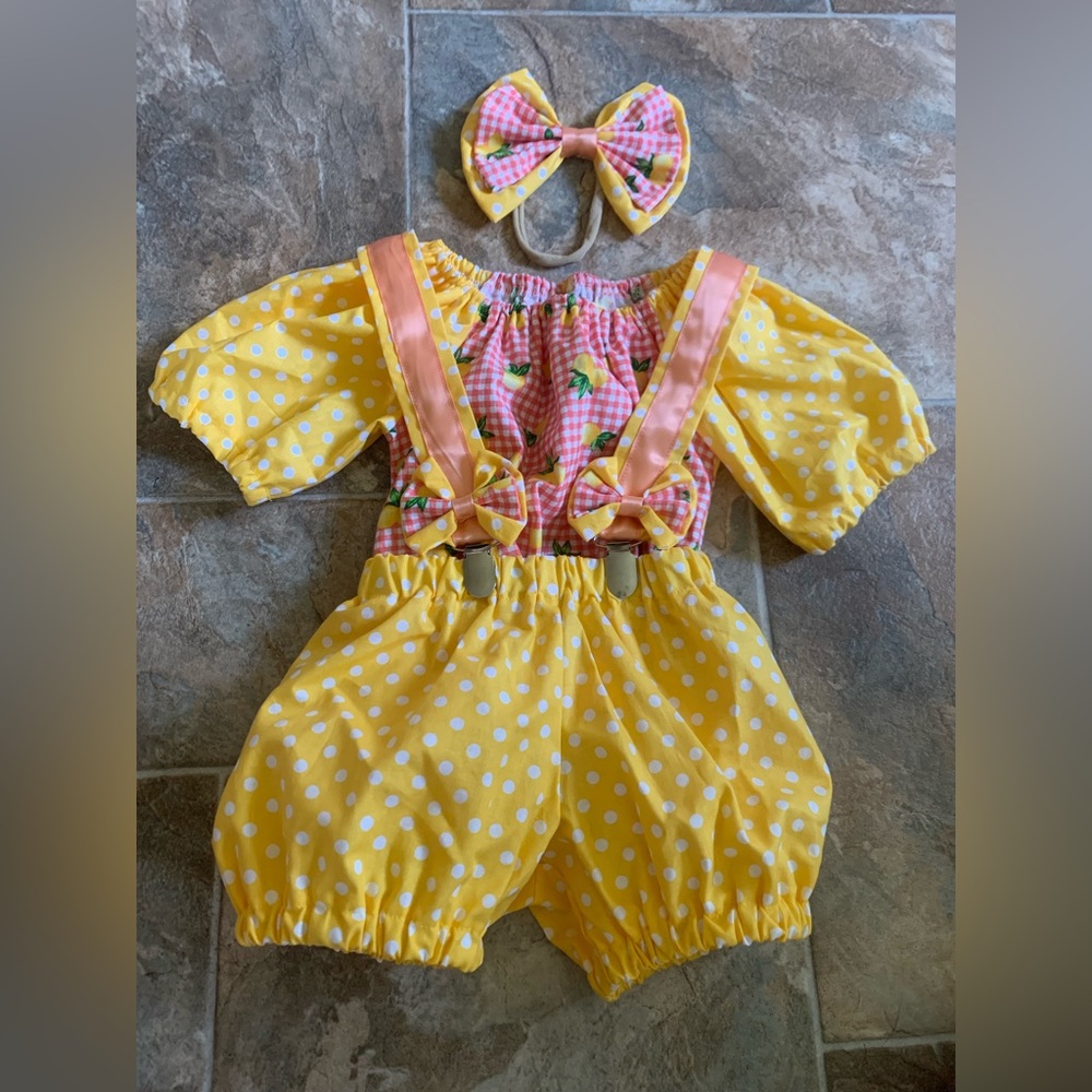Lemon pageant causal wear size 6/12 months